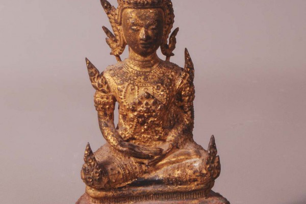 Bouddha en bronzeThaïlande - XIXème siècle