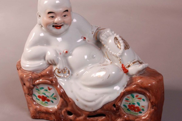 Bouddha porcelaine Chine   Période République