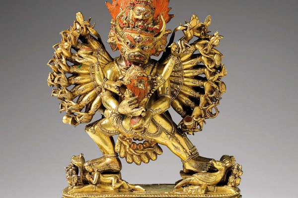 Bronze doré  Sino-Tibétain  XVIIIème siècle