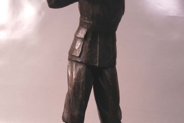 Giraud-Rivière   Golfeur en bronze