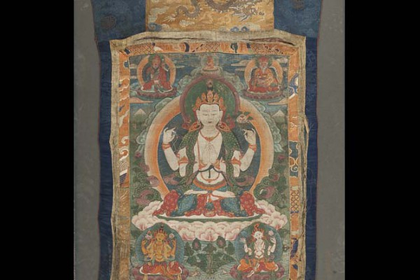 Tangka  Tibet XIXème siècle
