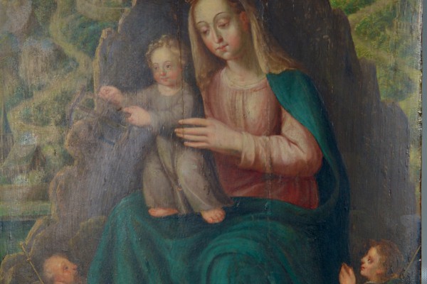 Vierge à l'enfant XVII° siècle