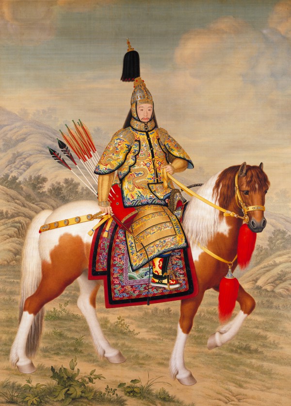 The_Qianlong_Emperor_in_Ceremonial_Armour_on_Horseback